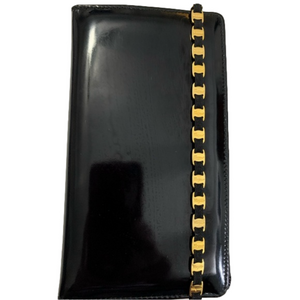 Salvatore Ferragamo Patent Leather Address Book - Pre-Owned Condition